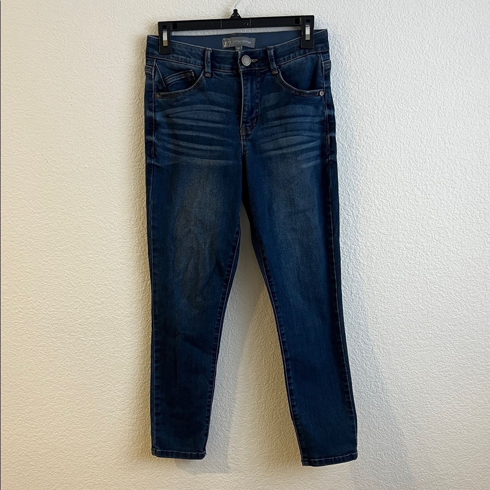 WIT & WISDOM AbSolution Sophie Ankle Skinny Jean Blue in Size 4P (27)
